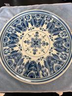 Delfts Blauw bord van 30 cm doorsnede., Ophalen