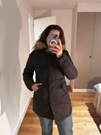 Winterjas Woolrich, Ophalen of Verzenden, Gedragen, Maat 42/44 (L), Blauw