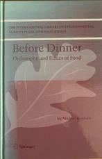 Michiel Korthals - Before Dinner, Boeken, Michiel Korthals, Sociale wetenschap, Ophalen of Verzenden, Zo goed als nieuw