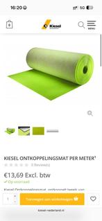 Kiesel Ontkoppelingsmat - 5m2 Nieuw, Doe-het-zelf en Verbouw, Overige materialen, Nieuw, 5 tot 10 m², Vloerisolatie