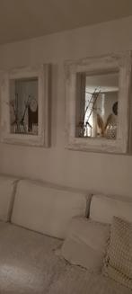 Riviera Maison Hampton spiegel maat M, Ophalen, Vierkant, Zo goed als nieuw, Minder dan 100 cm