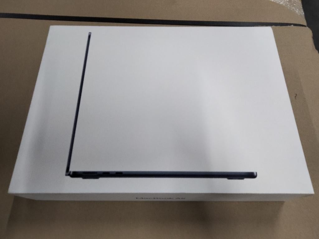 APPLE MacBook Air (2024)- 13.6 inch M3 10-core 24 GB -512 GB, Ophalen, Qwerty, 8 GB, 13 inch