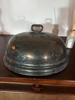 Antieke Metalen Cloche / Serveer Stolp, Ophalen of Verzenden