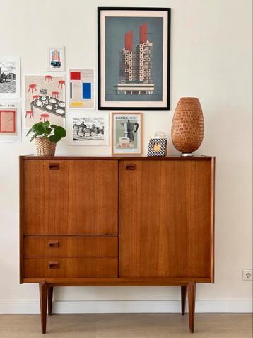 OMF Mid Century Highboard beschikbaar voor biedingen