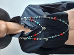 Kettingen met turguoise, Sieraden, Tassen en Uiterlijk, Kettingen, Ophalen of Verzenden, Zo goed als nieuw, Rood, Steen of Mineraal