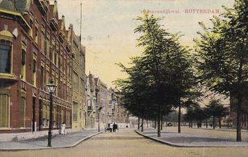 679D Rotterdam 's-Gravendijkwal, hoek Schietbaanlaan, 1909 beschikbaar voor biedingen