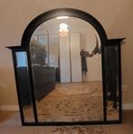 T.E.A.B. Brocante drie luik spiegel. Facet geslepen rand., 100 tot 150 cm, Gebruikt, 100 tot 125 cm, Ophalen
