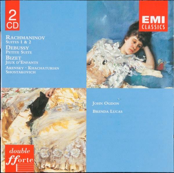 John Ogdon  -  Rachmaninov  Suites 1 & 2  (2 CD), Cd's en Dvd's, Cd's | Klassiek, Zo goed als nieuw, Kamermuziek, Classicisme