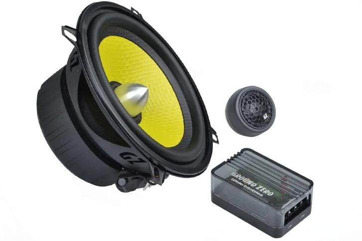 130W Ground Zero GZTC 130.2X Composet 13cm Speakers (80Wrms), Auto diversen, Autospeakers, Nieuw, Ophalen of Verzenden
