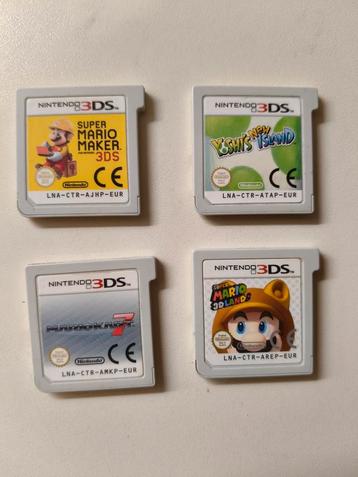 4 Mario spellen voor de 3DS beschikbaar voor biedingen