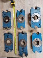 6 Leitz beitelkoppen freeskoppen, Ophalen of Verzenden, Gebruikt, Elektrisch