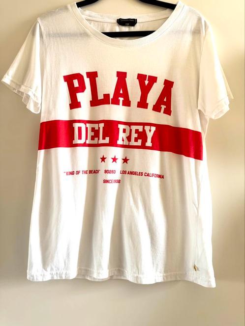 Colourful rebel maat L tshirt wit/rood, Kleding | Dames, T-shirts, Nieuw, Rood, Korte mouw, Ophalen of Verzenden