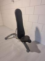 Halterbank (oldschool), Ophalen of Verzenden, Gebruikt, Fitnessbank