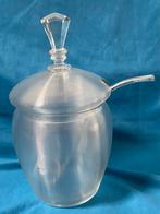 Fries Draadglas Bowlpot met Lepel, Ophalen of Verzenden