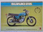 Suzuki folders van de jaren 70 en 80, Ophalen of Verzenden, Suzuki