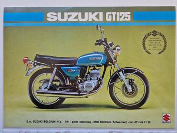 Suzuki folders van de jaren 70 en 80 beschikbaar voor biedingen