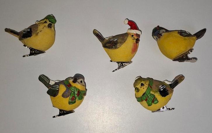 Kerst vogels beeldjes., Diversen, Kerst, Nieuw, Ophalen of Verzenden