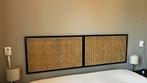Headboard - hoofdbord Rotan, Ophalen, Tweepersoons, Zo goed als nieuw, 180 cm