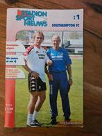 Programma oefenduel Feyenoord - Southampton 2001, Ophalen of Verzenden, Zo goed als nieuw, Feyenoord, Boek of Tijdschrift