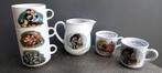 Vintage 6 Mix en Match Ot en Sien melk kan beker soep, Ophalen of Verzenden, Zo goed als nieuw, Overige stijlen, Kop(pen) en/of Schotel(s)