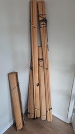 Bamboe rolgordijnen 5x - diverse maten, Huis en Inrichting, Ophalen, 100 tot 150 cm, Natuurlijk, Zo goed als nieuw