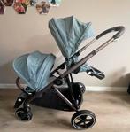Duo Kinderwagen Cybex Gazelle S Stormy Blue/Light Blue, Kinderen en Baby's, Kinderwagens en Combinaties, Ophalen, Zo goed als nieuw