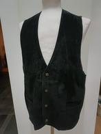Zwart Suède gilet, Kleding | Heren, Zwart, Maat 56/58 (XL), Ophalen of Verzenden, Zo goed als nieuw