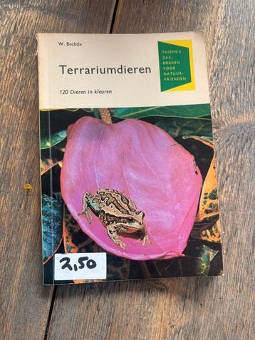 Thieme boekje over Terrariumdieren! 2,50€ beschikbaar voor biedingen