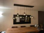 Hanglamp 7-lichts, Huis en Inrichting, Lampen | Hanglampen, Ophalen, Zo goed als nieuw, Glas, Minder dan 50 cm