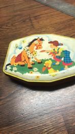 Horner blik met leuke afbeelding, Verzamelen, Ophalen of Verzenden, Gebruikt, Overige, Overige merken