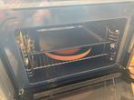 Zwart/zilver, Ophalen of Verzenden, Zo goed als nieuw, Oven, 45 tot 60 cm