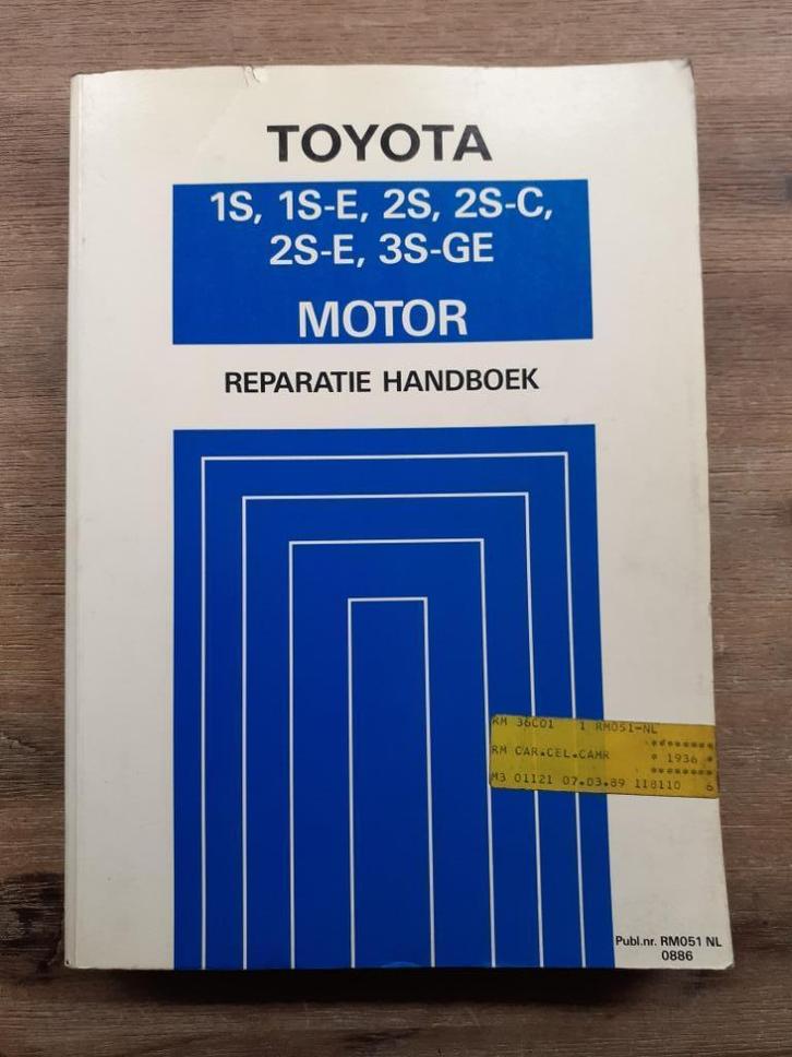 REPARATIEHANDBOEK - Org. TOYOTA - 1S+1S-E+2S+2S-C+2S-E+3S-GE, Auto diversen, Handleidingen en Instructieboekjes, Verzenden