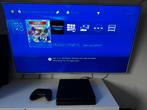 Playstation 4 Slim Edition 12.00  PS4, Ophalen of Verzenden, Zo goed als nieuw, Met 1 controller, Slim