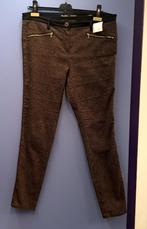 Rosner bruin / zwart druk printje broek Antonia 42 nr 37163, Kleding | Dames, Bruin, ., Maat 42/44 (L), Ophalen of Verzenden