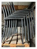 6 tuinstoelen aluminium / rotan, Ophalen, Gebruikt, Aluminium, Stapelbaar