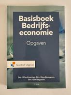 Basisboek Bedrijfseconomie - Opgaven, Diverse auteurs, Ophalen of Verzenden, Zo goed als nieuw, Economie en Marketing