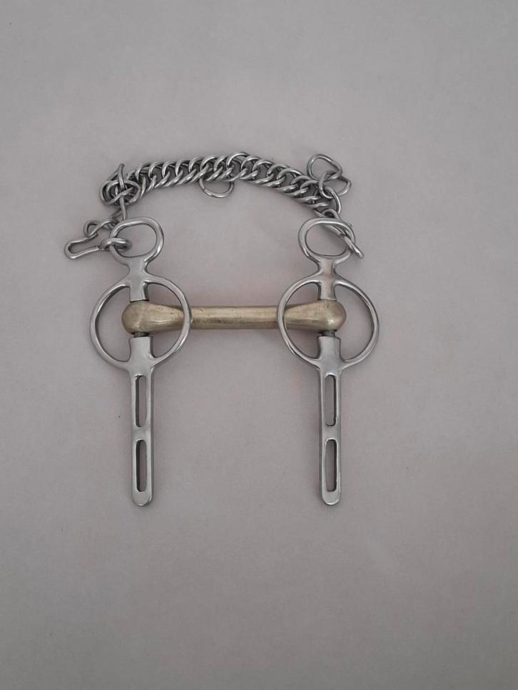 Liverpool bit 10,5, Dieren en Toebehoren, Paarden en Pony's | Hoofdstellen en Tuigage, Zo goed als nieuw, Overige soorten, Ophalen of Verzenden