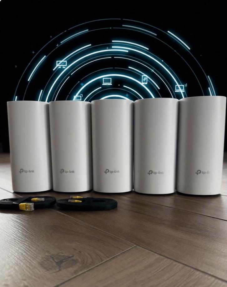 5 Deco M4R TP-Link wifi-versterkers voor € 80,-, Computers en Software, WiFi-versterkers, Zo goed als nieuw, Ophalen of Verzenden