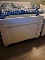 Uitrijdbaar senioren bed 160 × 200 (wit), Huis en Inrichting, Ophalen, Verstelbaar, Wit, Tweepersoons