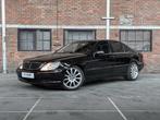 Mercedes-Benz S55 AMG Lang 5.5 V8 360pk 2002 S-Klasse, RG-84, Auto's, Automaat, Gebruikt, Zwart, Bedrijf