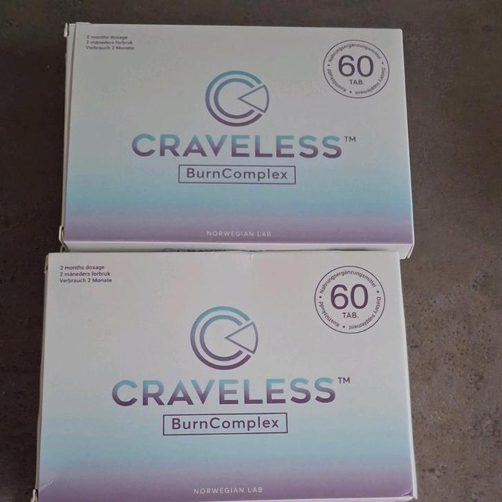 Craveless burnconplex, Sieraden, Tassen en Uiterlijk, Uiterlijk | Dieet en Afvallen, Nieuw, Pillen, Ophalen of Verzenden
