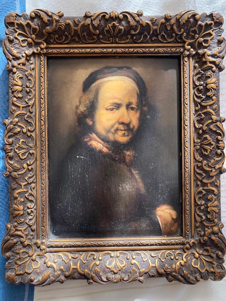 portret man, Antiek en Kunst, Kunst | Schilderijen | Klassiek, Ophalen