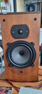 Bowers & Wilkins DM 22 vintage jaren 70 luidsprekerset, Audio, Tv en Foto, Luidsprekers, Front, Rear of Stereo speakers, Gebruikt