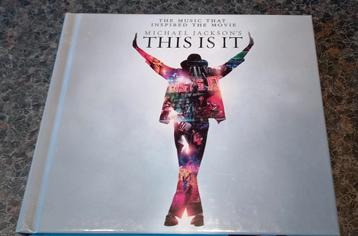 Dubbel CD van Michael Jackson in luxe dik foto boekje. beschikbaar voor biedingen