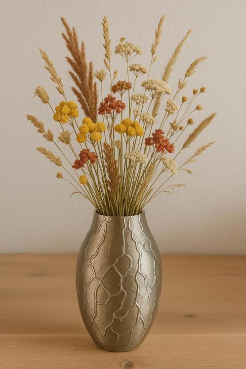 Vaas ‘Vein’ 20cm, Huis en Inrichting, Woonaccessoires | Vazen, Nieuw, Overige kleuren, Minder dan 50 cm, Kunststof, Ophalen of Verzenden