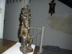 vintage hout beeld adu zatua nias, Antiek en Kunst, Ophalen of Verzenden