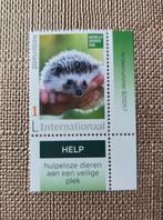 Egel internationale postzegel wereld dierendag postfris, Postzegels en Munten, Ophalen of Verzenden