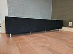 Just Racks zwart hoogglans tv meubel met speakerdoek, Huis en Inrichting, Ophalen, 150 tot 200 cm, Minder dan 100 cm, 25 tot 50 cm