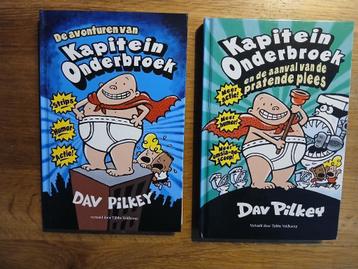 DAV PILKEY Kapitein Onderbroek boeken 2x beschikbaar voor biedingen