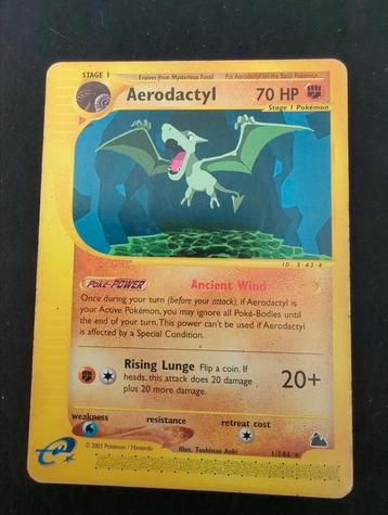 Aerodactyl non-holo Skyridge beschikbaar voor biedingen